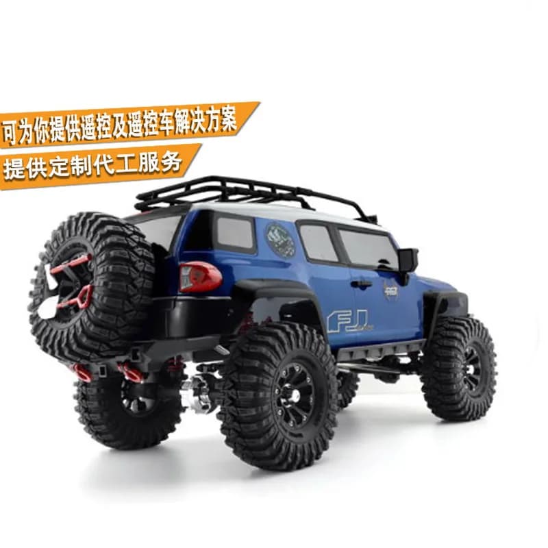 RGT 1/10 Scala FJ Cruiser EX86120 4WD Veicolo Elettrico Telecomandato Fuoristrada Rock Crawler per Appassionati Adulti - Giocattolo Fantastico