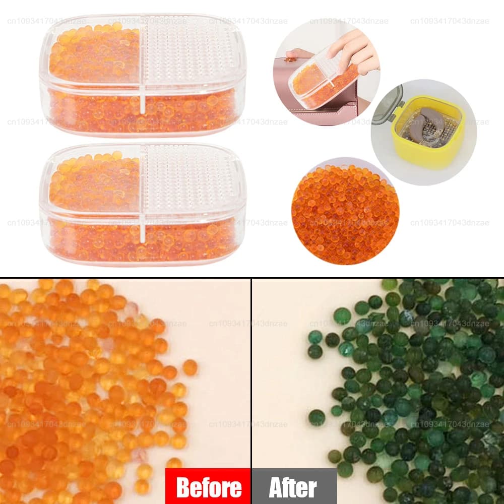 Capsule Essiccanti Riutilizzabili per Apparecchi Acustici, Deumidificatore e Pallet di Asciugatura per BTE e Apparecchi Acustici