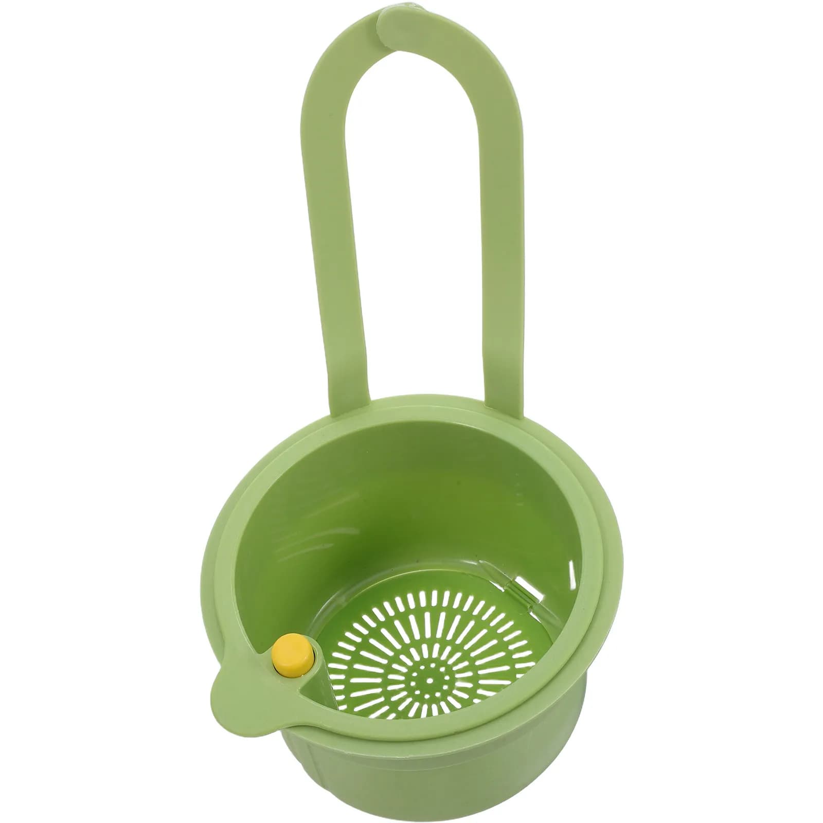 Cestello Filtro per Rifiuti Alimentari, Raccoglitore di Spazzatura per Lavello da Cucina, Scolapiatti Angolare in Plastica PP
