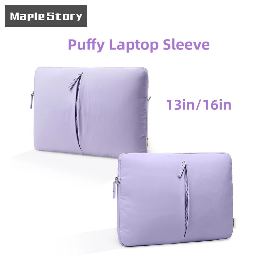 Custodia imbottita per laptop da 13 pollici per MacBook Pro, 16 pollici per MacBook Air M4, custodia per notebook per Lenovo, Asus, HP, Dell, borsa portatile, cover.
