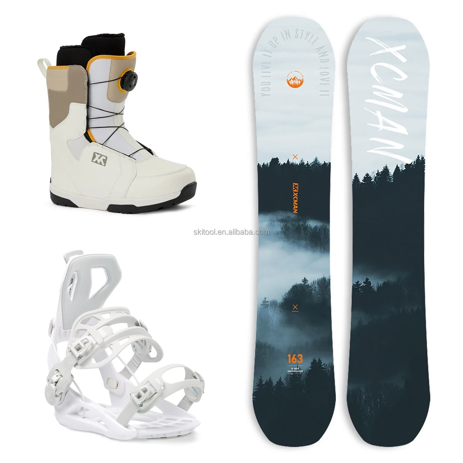 Set di Scarponi e Attacchi per Snowboard Austria, Attrezzatura da Sci Alpino Disponibile in Magazzino, Vendita Promozionale