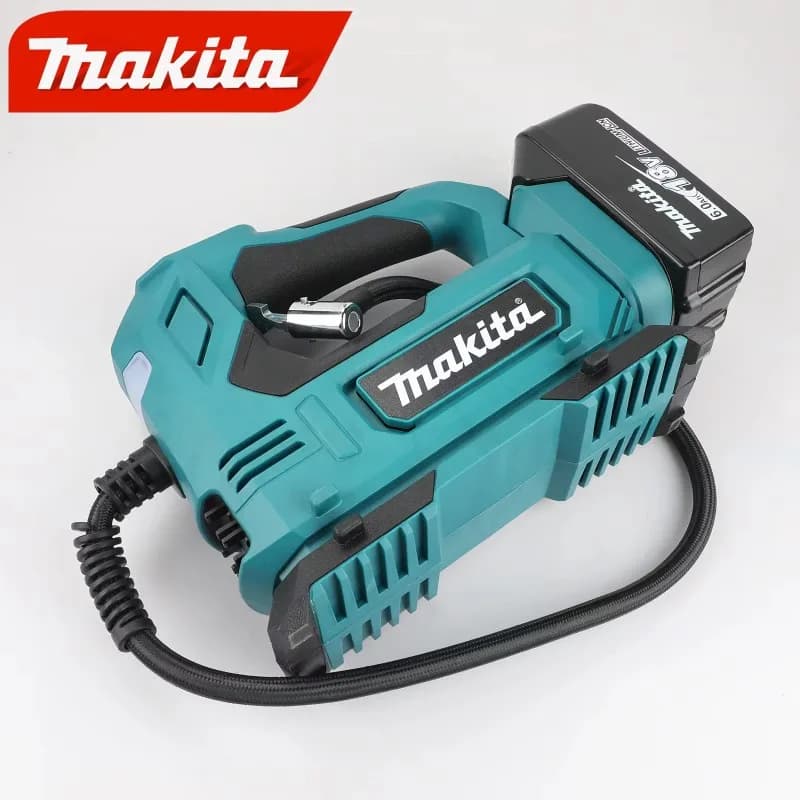 Compressore d'aria a batteria Makita per batterie al litio Makita 18V BL1815 BL1830 BL1840 BL1850 - Pompa ad aria senza fili, utensile elettrico