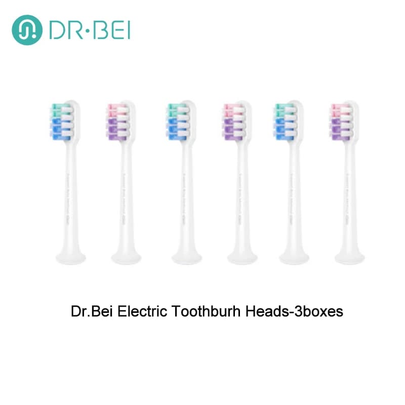 Original electric brush DR.BEI C1 brush heads for reinforced concrete cleaning sensitive bristles nozzles with sonic toothbrush head