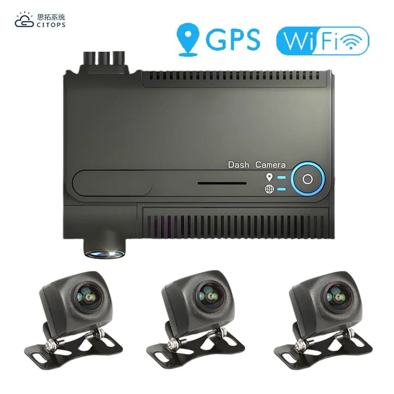 New product Hybrid analog camera H.264 Dashcam 4 channel Dvr car remote control Dvr mobile 1080p Taxi tracker 1ch Mdvr mobile
