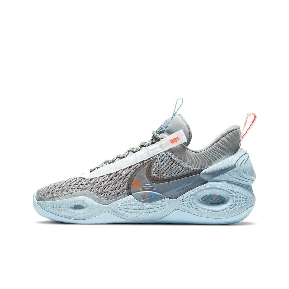 Nike Cosmic Unity 1 Basketball Shoes Men's Low Top Gray/Blue DD2737-002