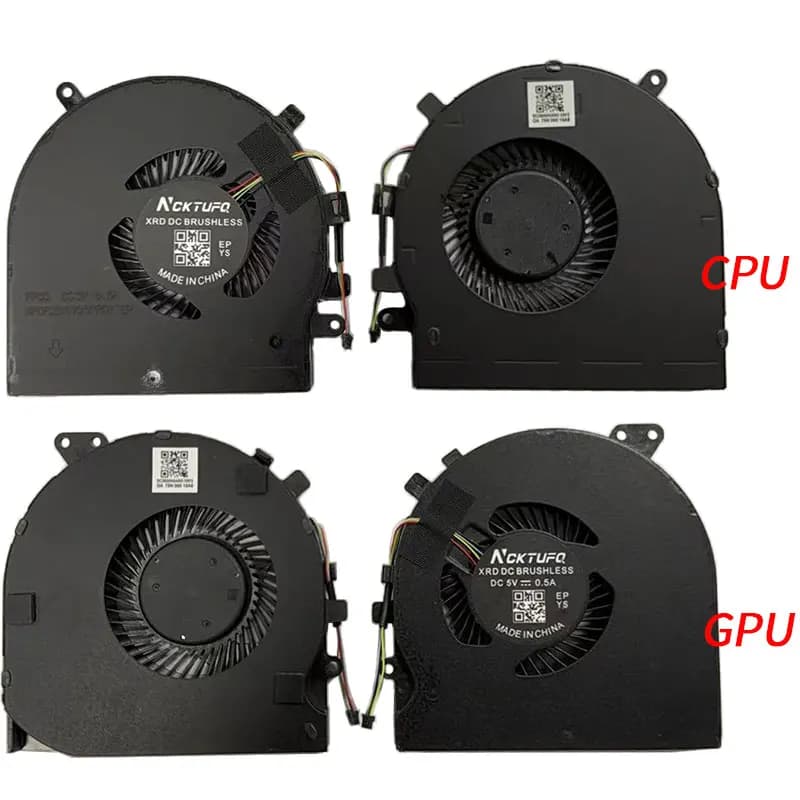 Laptop CPU GPU Cooling Fan for Razer Blade 15 Base RZ09-3009 0270 RZ09-0328 2020 Gtx 2060 GTX1660ti FM5D FLK7 DFS501105PR0T