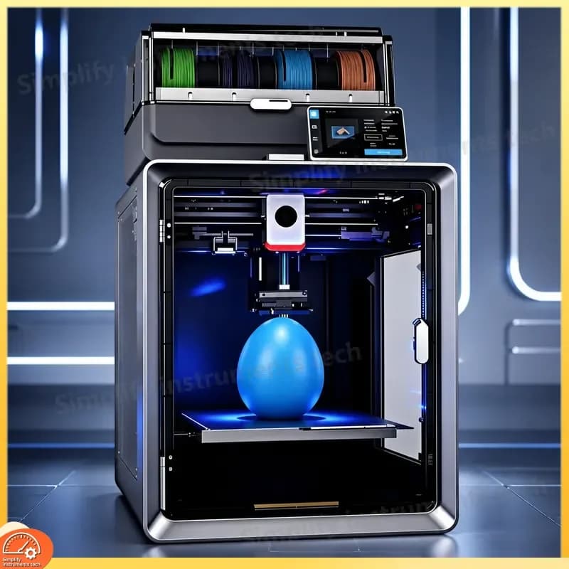 High Resolution FDM 3D Printer Automatic Leveling Multi Color PLA USB Industrial Grade Fast Printing DIY Kit Hobbyist
