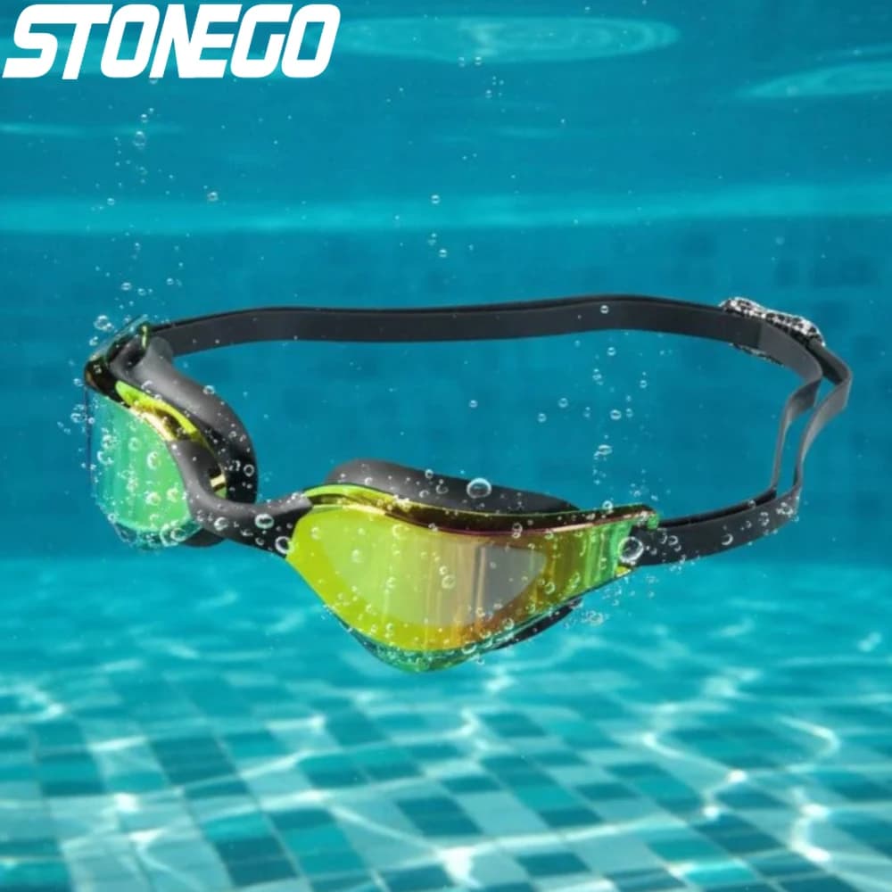 HD Swimwear Anti-fog with Lenti Grandangolari, Comfortable fit, Adjustable Nasal Bridge, Elegant Design for Swimming and Sport