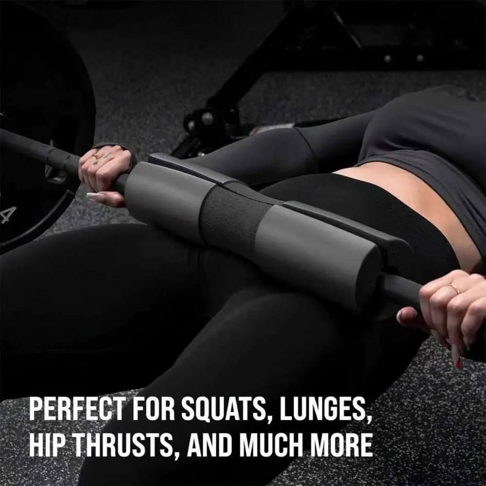 Shoulders Support Arc Design Foam Barbell Pad Foam Comfortable Barbell Pad Buffer Light Weight Bar Pad Fitness Training