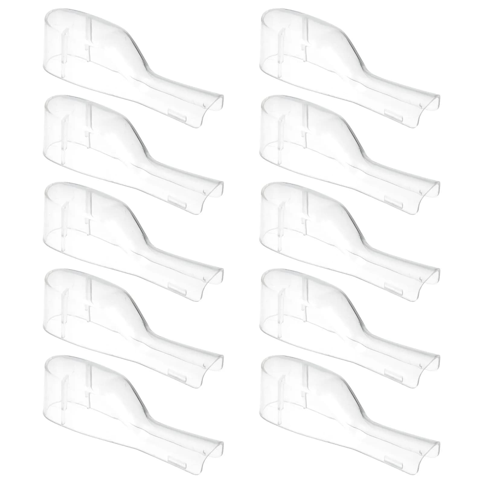 10 Pieces Covers Plastic Electric Toothbrush Head, Protective Carpets Travel Portals, Brush Covers for Home Use
