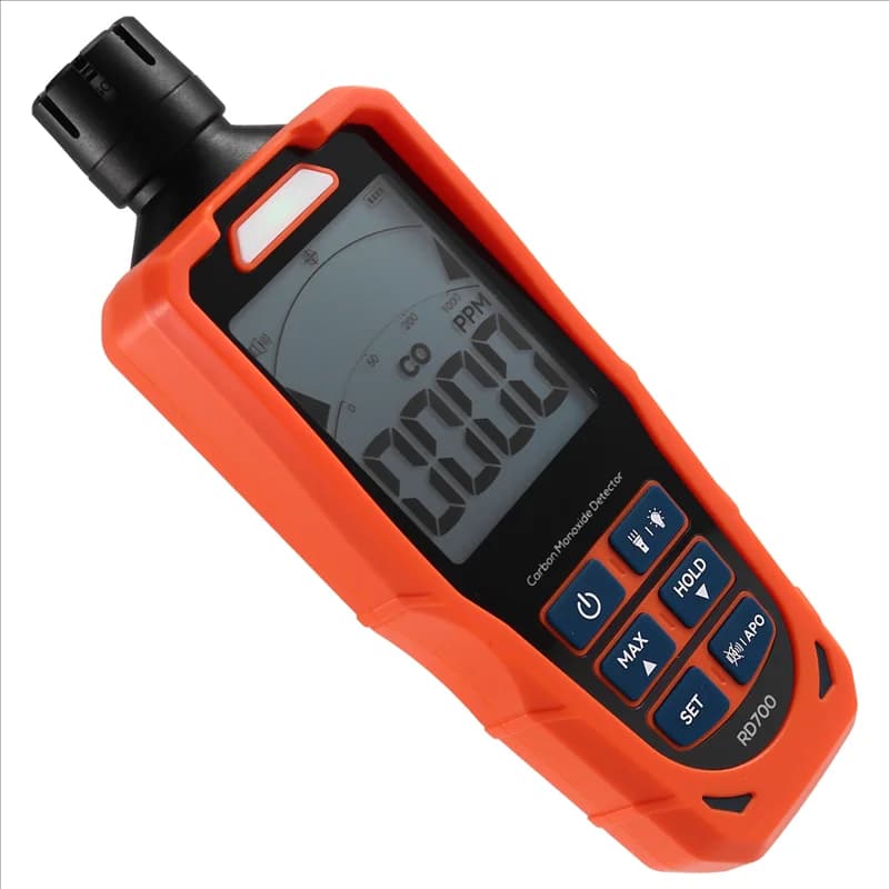 B04C-Rilevatore di monossido di carbonio Gas nocivi Allarme acustico e visivo con sensore ad alta precisione per uso domestico e industriale