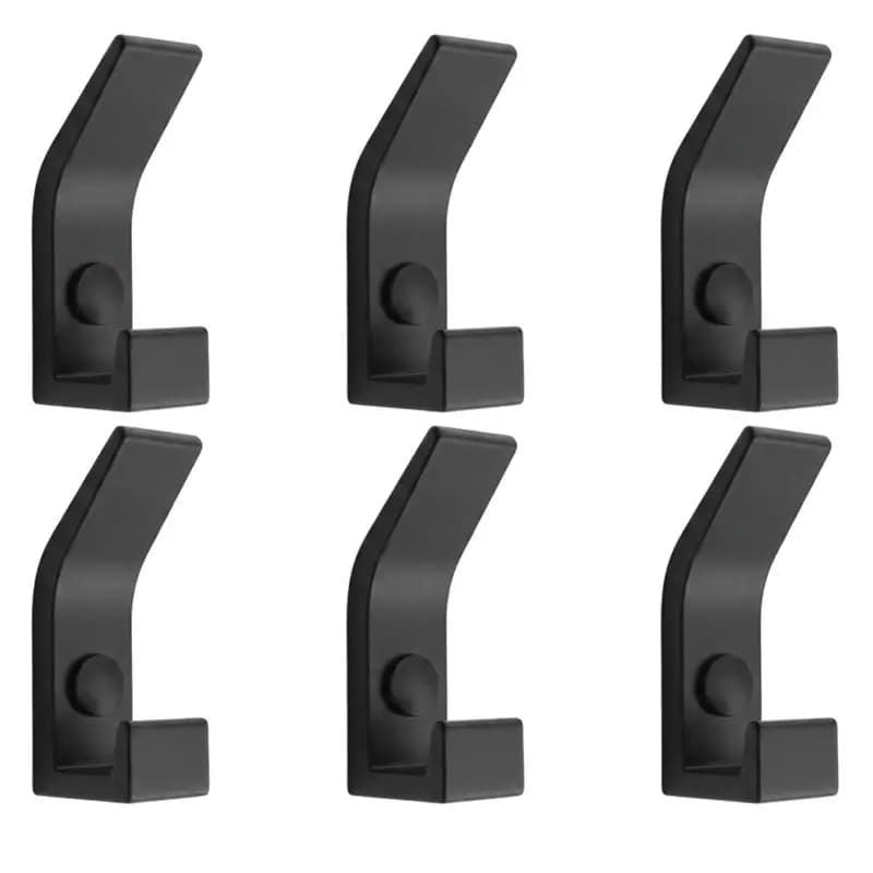WCS-Luxury Wall Hook Hanger - Heavy Duty Robe Towel Holder For Bathroom, Shower, Kitchen, Entryway