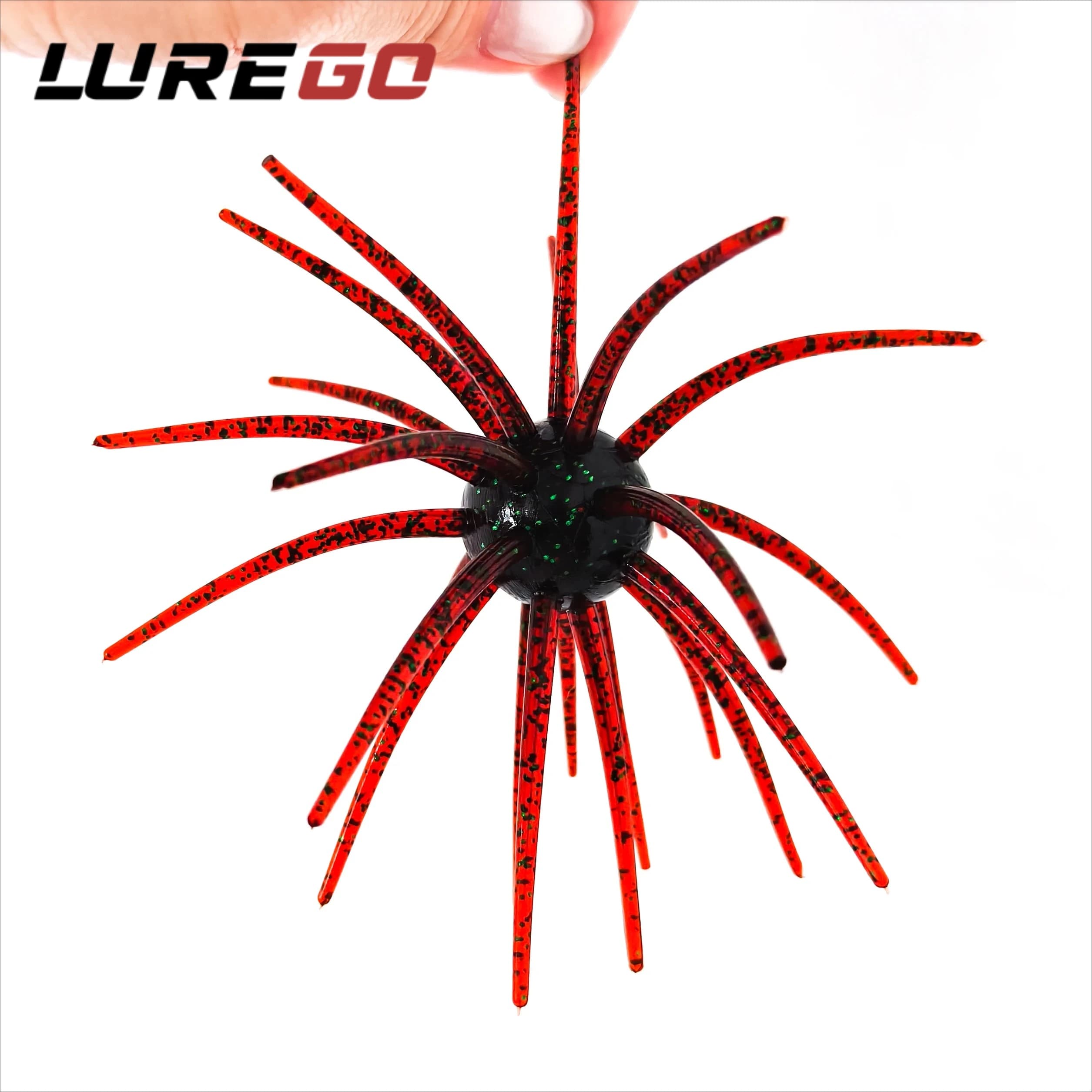 130mm Soft TPE Sea Urchin Lure – Lifelike Simulated Bait for Saltwater Fishing