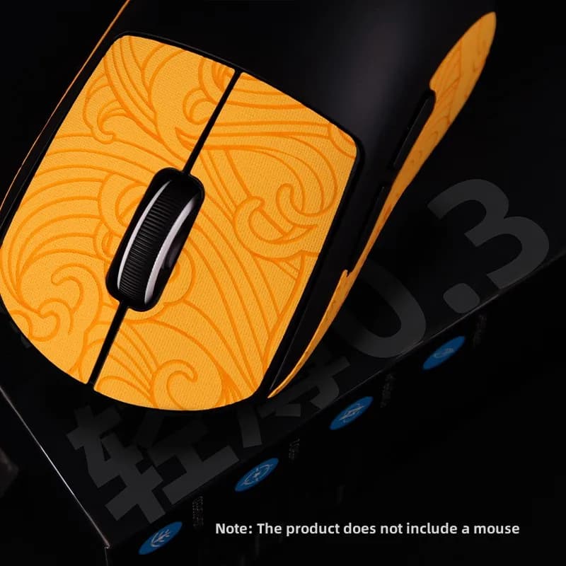Esports Tiger Gaming Mouse Grip Tape Sweat-resistant mouse side decals for Logitech G PRO X Superlight Wireless / GPW
