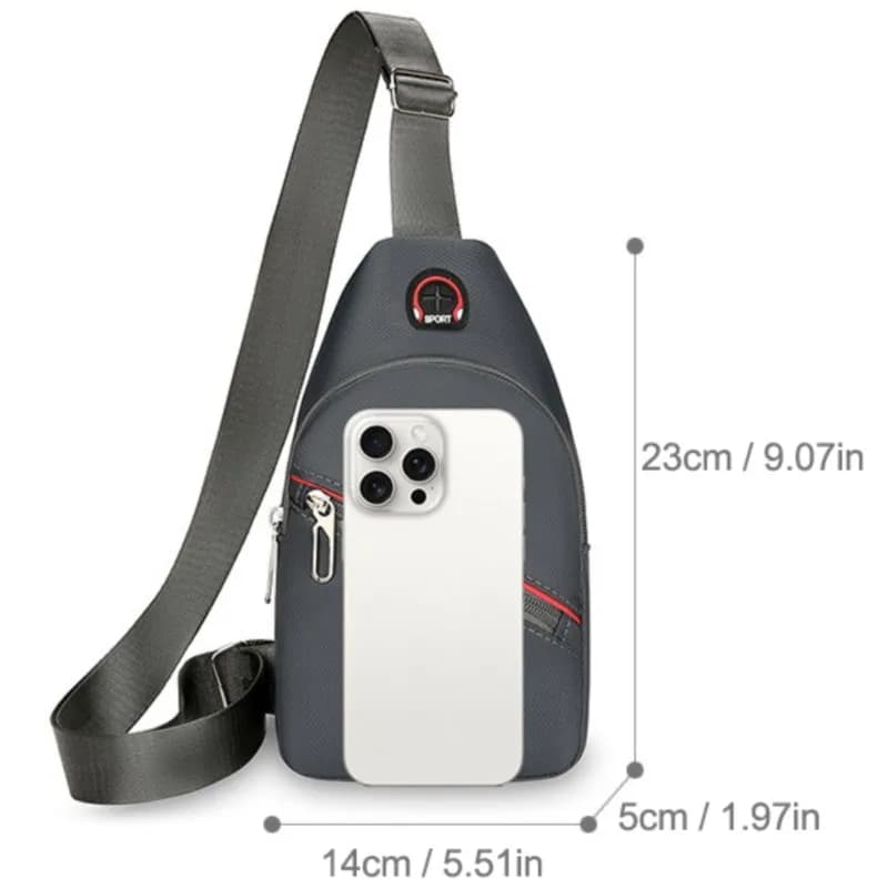 New Car Men's Shoulder Wallet Multi-Use Card Case Coin Purse Travel Bag For Jaguar XF XJ XE XK S-Type F-Type Auto Accessories