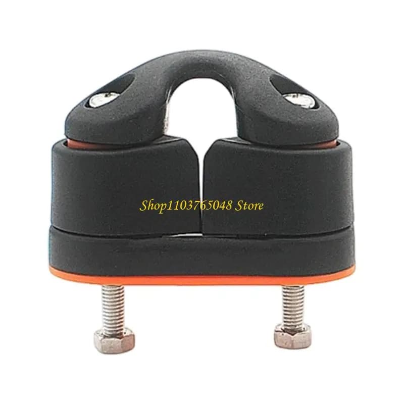 R53E Heavy Duties Nylon Rope Clamp Cleat For Marine Use With Smooth Ball Bearing & Quick Releases Mechanism Fit Marine Rope