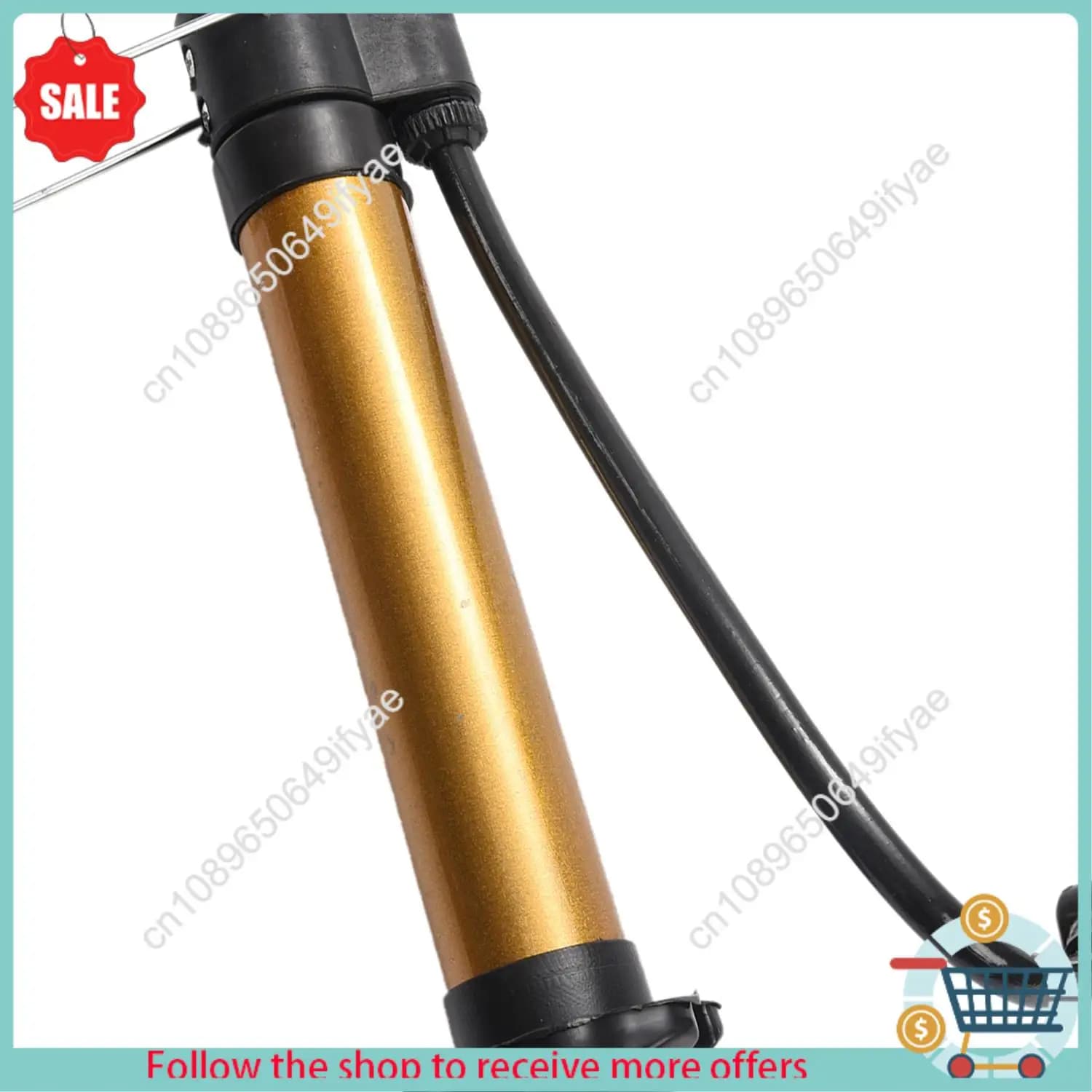 Y67A-Mini pompa da bicicletta portatile Pompa ad aria manuale da ciclismo ad alta pressione Gonfiatore per pneumatici a sfera Pompa per mountain bike MTB