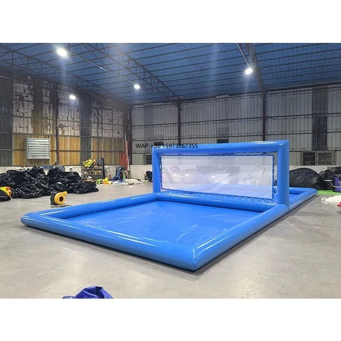 Campo da pallanuoto chiuso, giochi sportivi, campo da pallavolo gonfiabile galleggiante, campo da spiaggia/piscina in vendita