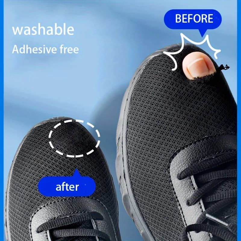 6-piece sports shoes repair patches, wear-resistant shoes patches, sole repair patches, self-adhesive patches inside high heels
