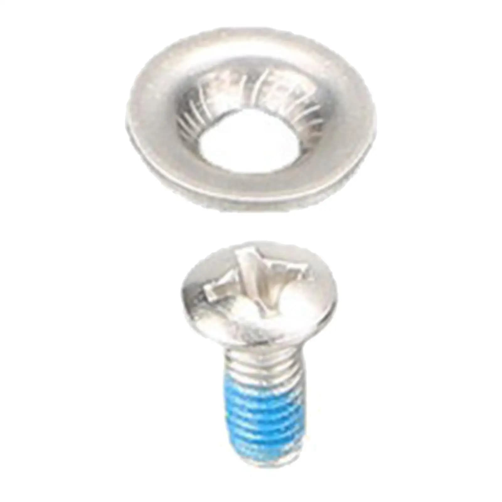 Countersunk Head Snowboard Binding Screws Stainless Steel Hardware Set for Bindings Replacement Outdoor Snowboarding Accessories
