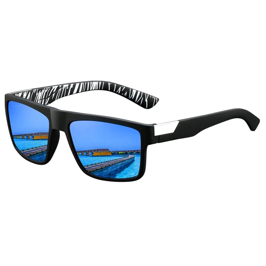 Fashion Classic Square Sunglasses Men Women Driving Fishing Colorful Trendy Lightweight Outdoor Goggles
