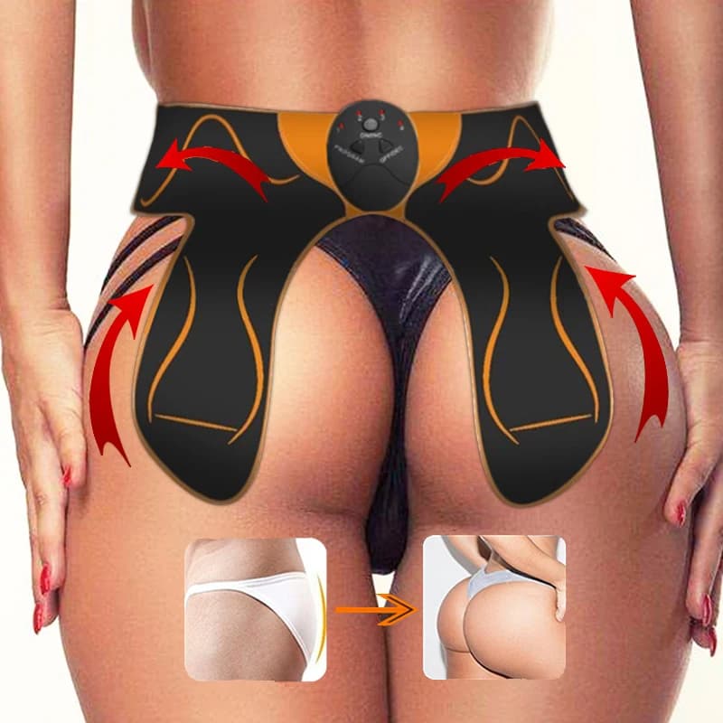 Home EMS Smart Hip Trainer vibrator muscle stimulator electric muscles massage machine for weight loss fitness