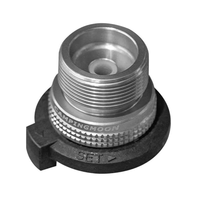 Propane Furnace To Cartridge Gastank Adaptor Outdoor Camping Picnic Stoves Accessory Aluminum Alloy Connector