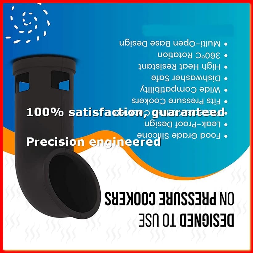 Supporto per coperchio, supporto per coperchio in silicone, 1 deviatore per la scarica del vapore, per pentola a pressione Foodi/friggitrice ad aria da 8 Qt-A79M