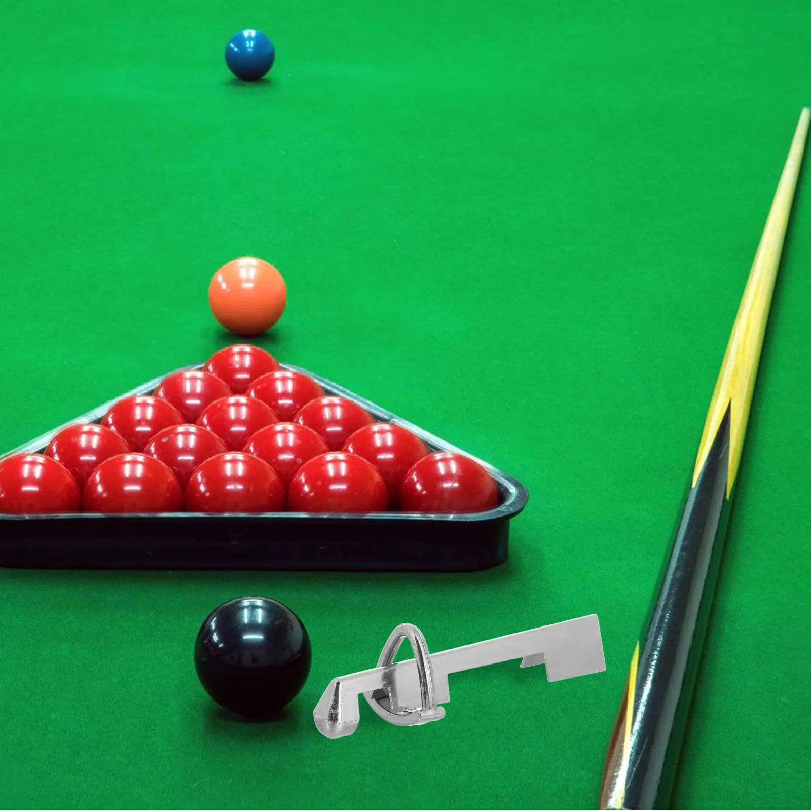Strumento Compatto e Leggero in Alluminio per Riparazione Punte di Stecche da Biliardo, Pool e Snooker, Attrezzo Professionale per Compressione e Fissaggio delle Punte