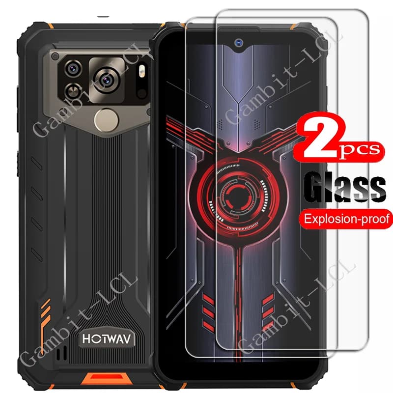 Per Hotwav W10 Pro Vetro temperato protettivo su HotwavW10Pro HotwavW10 WP10Pro Protezione schermo da 6,53 pollici Pellicola protettiva per smartphone