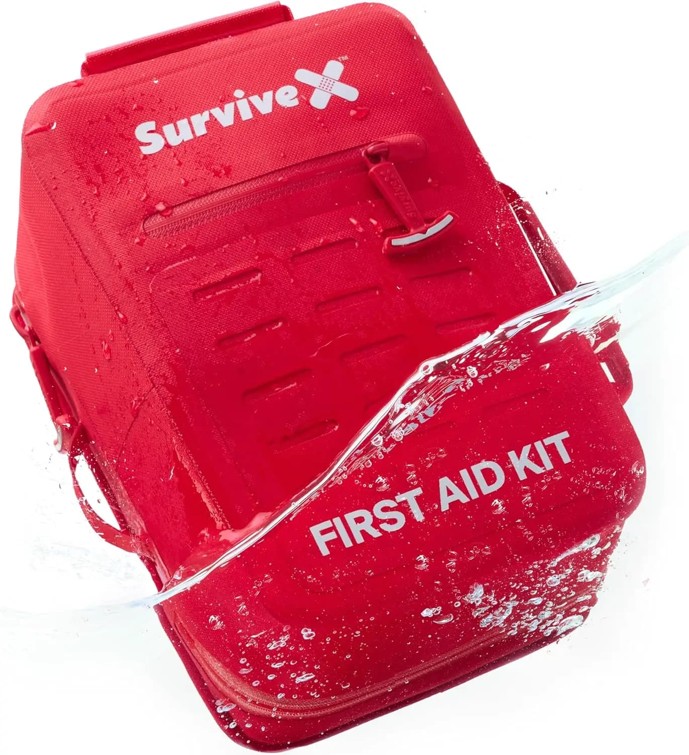 Grande Kit di Pronto Soccorso Impermeabile per Auto, Viaggi e Casa - Kit di Emergenza per Escursionismo, Campeggio, Backpacking e Attività all'Aperto