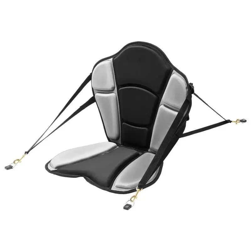 Sedile per Kayak, 1 Pezzo, Spessore 1 Pollice, Sedile Universale per Paddle Board con Supporto per la Schiena, Cuscino Imbottito Morbido Sit-on-Top con Borsa Portaoggetti