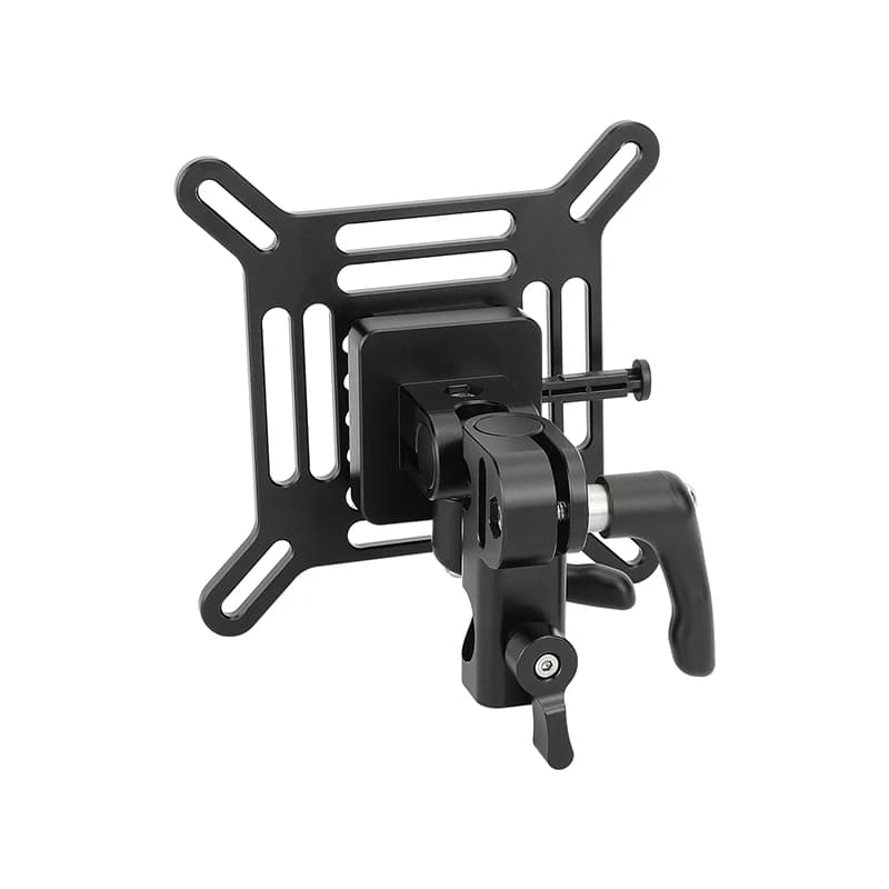 CAMVATE Adjustable VESA Monitor Support with V-Lock adapter to C- Stand Baby Pin supports 13 to 32 inch Monitor Holder