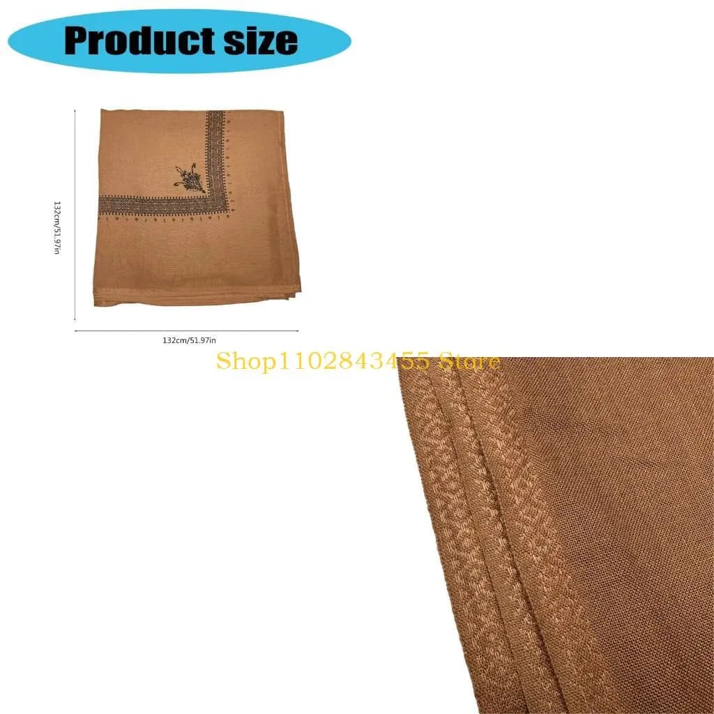 49MC Large Polyester Shemagh Scarf Arabic Desert Shawl Wrap for Men Women Outdoor