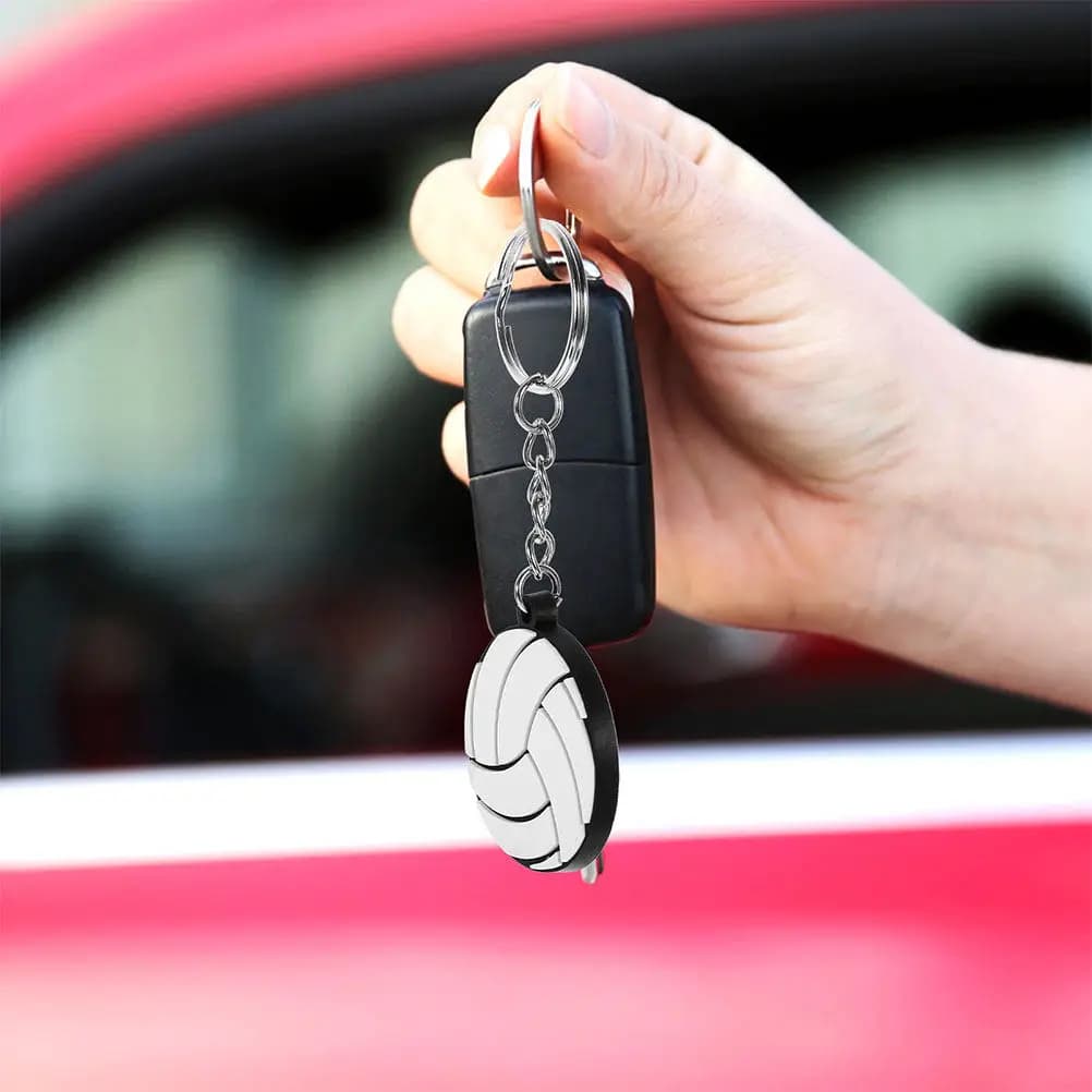 PVC Keyring in Balloon Shape, Small and Cute, Decorative Accessories for Backpacks and Sports Parties
