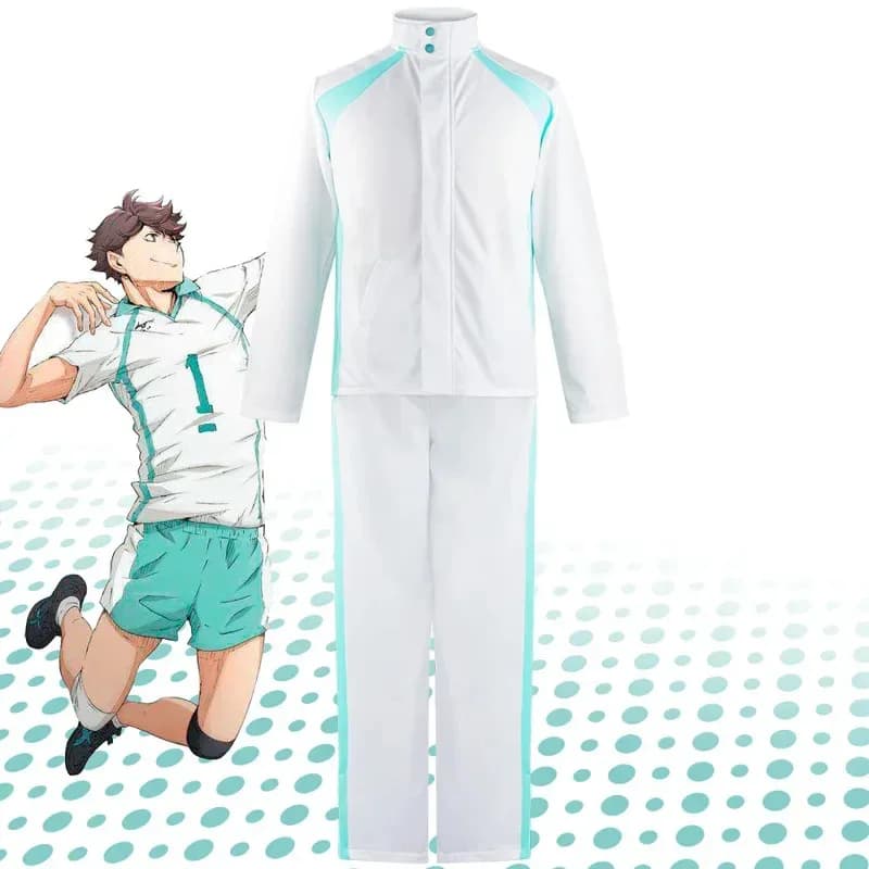 Qingye City West Cos Volleyball Uniforms for Young People and Chuanche Cos Daily School Uniform Set
