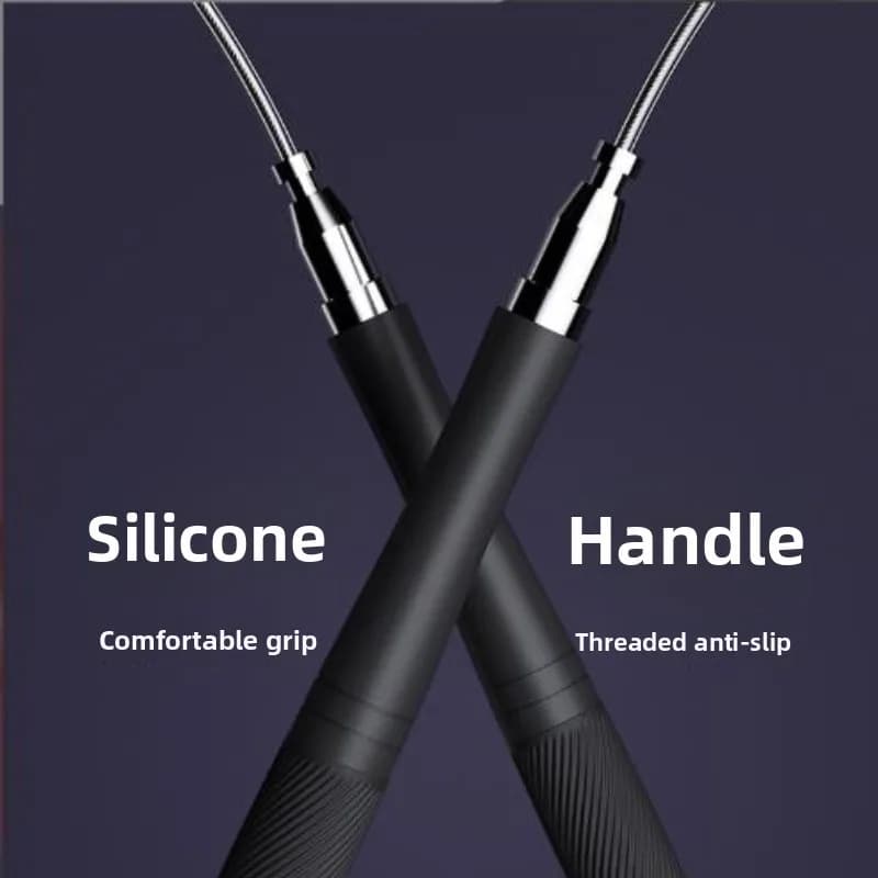 Professional Weight Bearing Wire Jump Rope Sports Training Body Building Portable Fitness Tool Fitness & Body Building