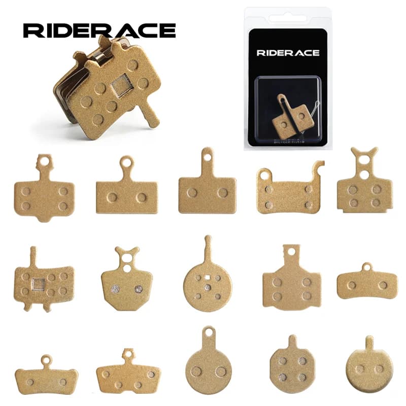 2 paia di pastiglie freno in metallo a disco idraulico per bicicletta per Shimano SRAM AVID HAYES Magura ZOOM B01S ciclismo MTB accessori per bici