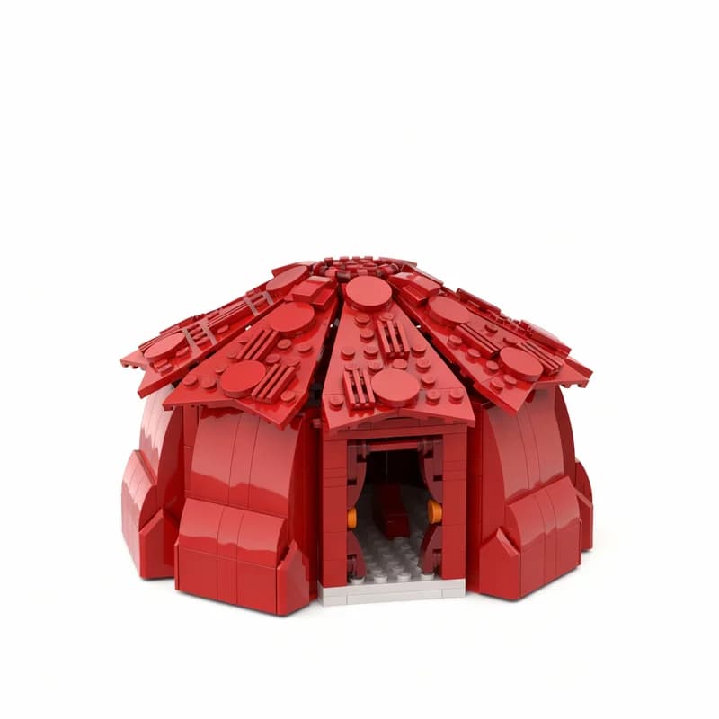607 pz MOC Schiaccianoci Madre Zenzero Modello Natalizio Stagionale Mattoncini da Costruzione Giocattolo Regalo di Natale Idea Creativa Fai da Te