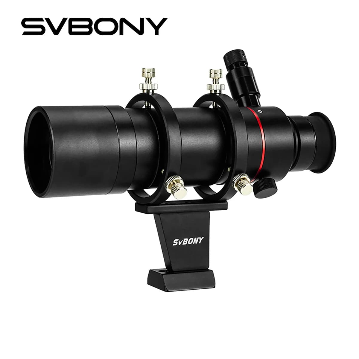 SVBONY SV208 Astronomical Telescope Finder Scope W/ Illuminated 8x50 Straight-Through Correct Image