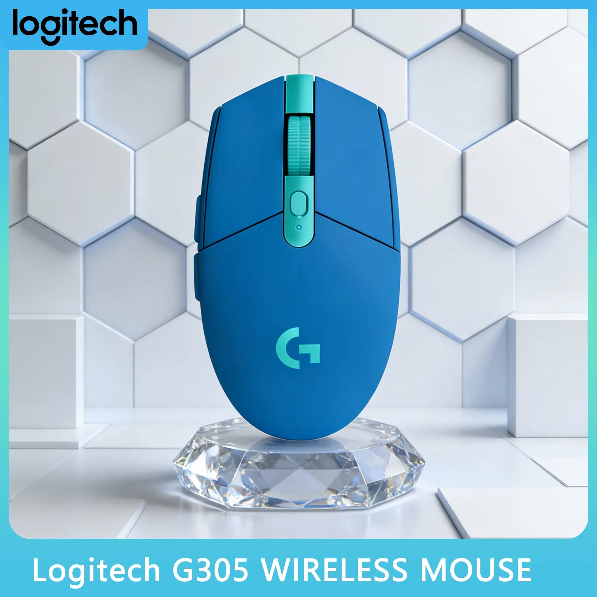Mouse da Gaming Logitech G304 G305 ad Alta Frequenza di Aggiornamento con Risposta in Tempo Reale