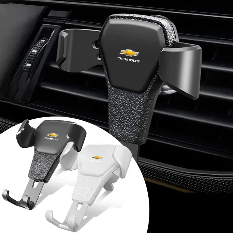Presa d'aria per auto Staffa universale per smartphone Supporto per telefono per auto Supporto per supporto GPS per Chevrolet Malibu Trax Cruze Spark Captiva