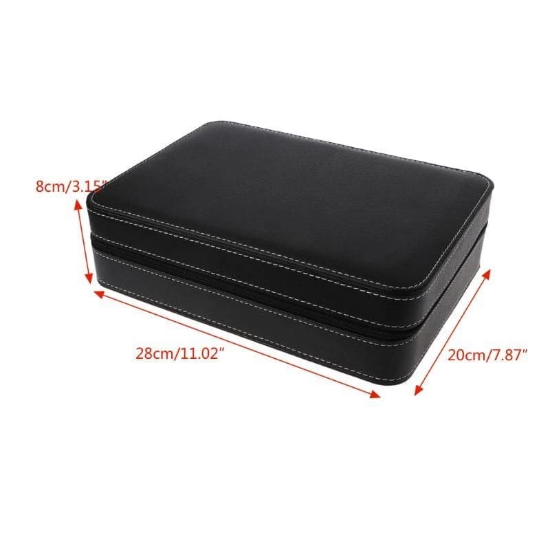 E56A Travel Watch for Case Bag Portable for Women Men Jewelry Storage Box Holder Watch Box Pillow for Cas