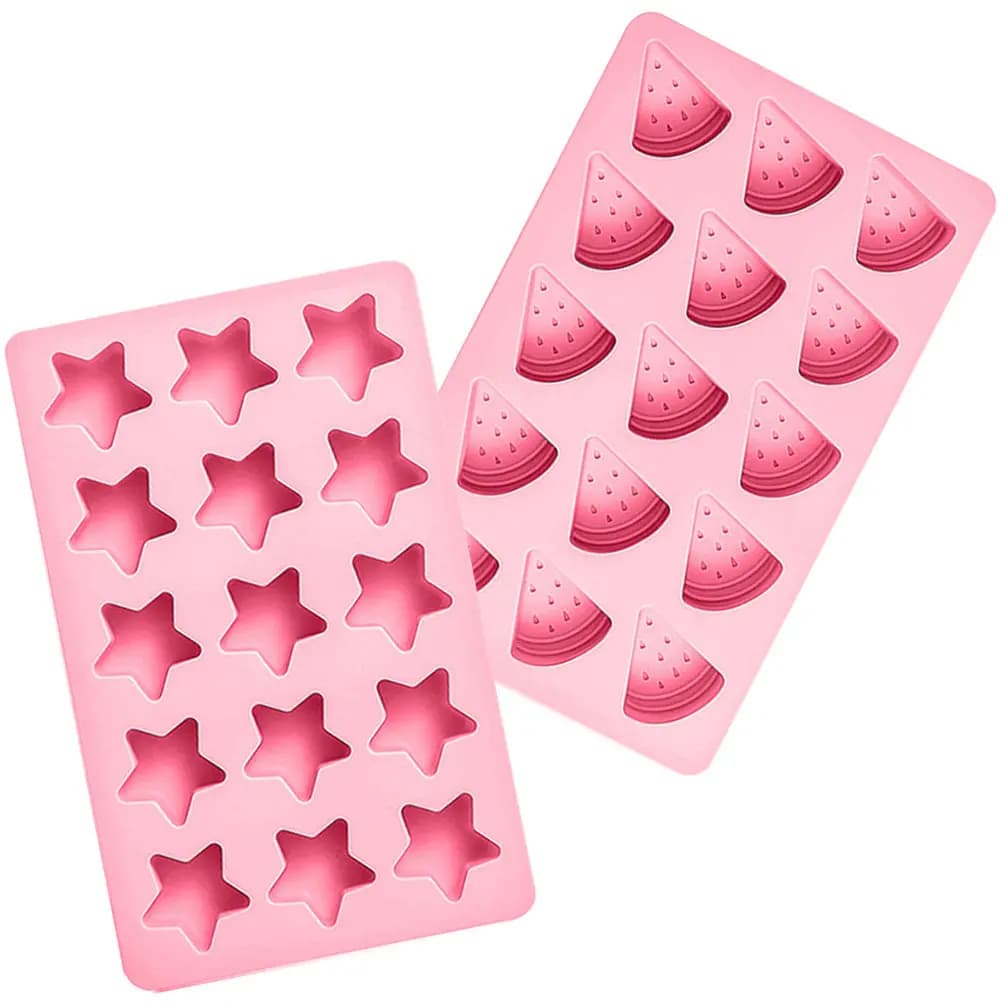 Stampo per ghiaccio in silicone premium da 2 pezzi, antiaderente, facile da rilasciare, adatto per lavastoviglie e forno a microonde, per bourbon