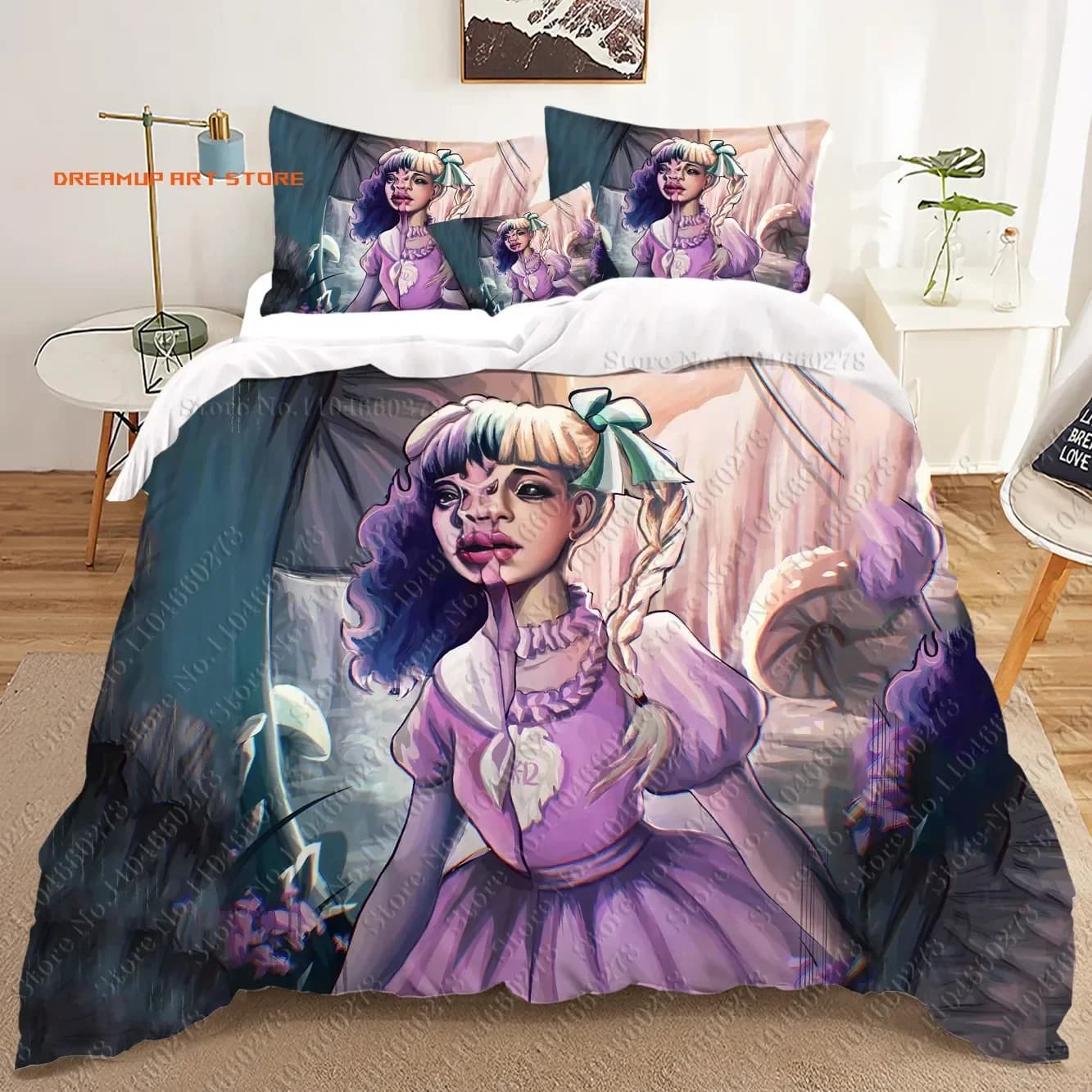 2026 Melanie Martinez 3D Bedding Sets Print Duvet Cover Adults/ Children Bed Comforter Birthday Gift Dropshipping