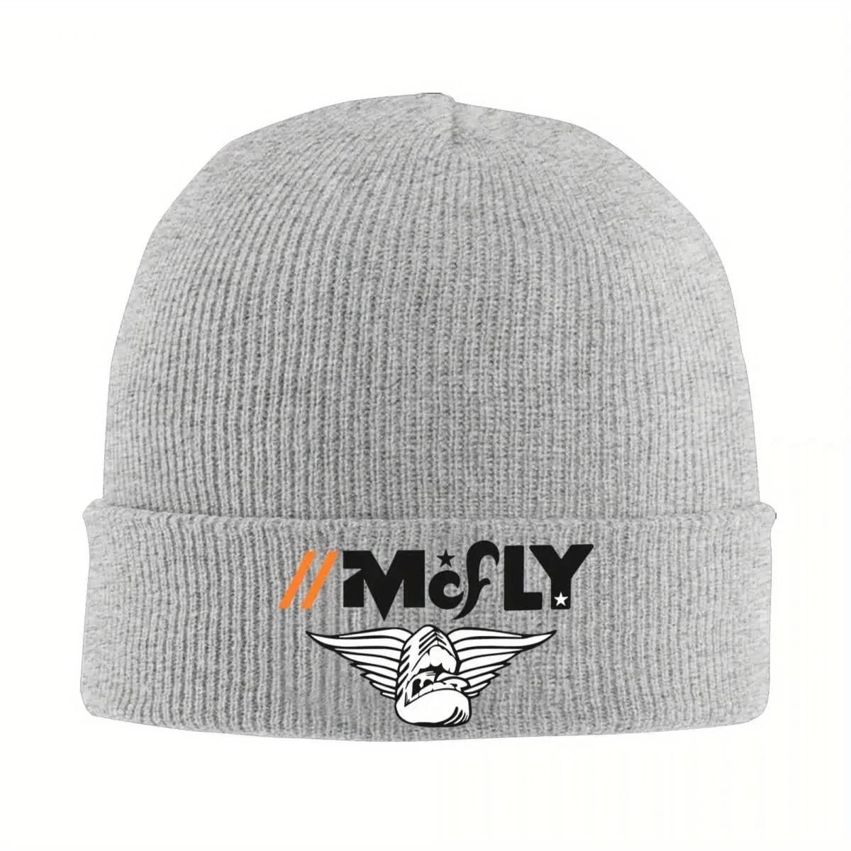 McFly Rock Berretti lavorati a maglia per donna Uomo Berretti Autunno Inverno Cappelli Punk Band Tour Berretti caldi