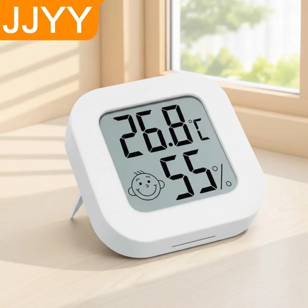 Termometro da interno altamente accurato Misuratore di temperatura montato a parete con display asciutto e bagnato per uso domestico