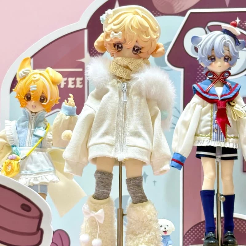 Genuine Mirai Dolls Boxed Furry Series 1/8 Bjd Blind Box Anime Action Figure Character Doll Model Desk Ornament Collect Toy Gift