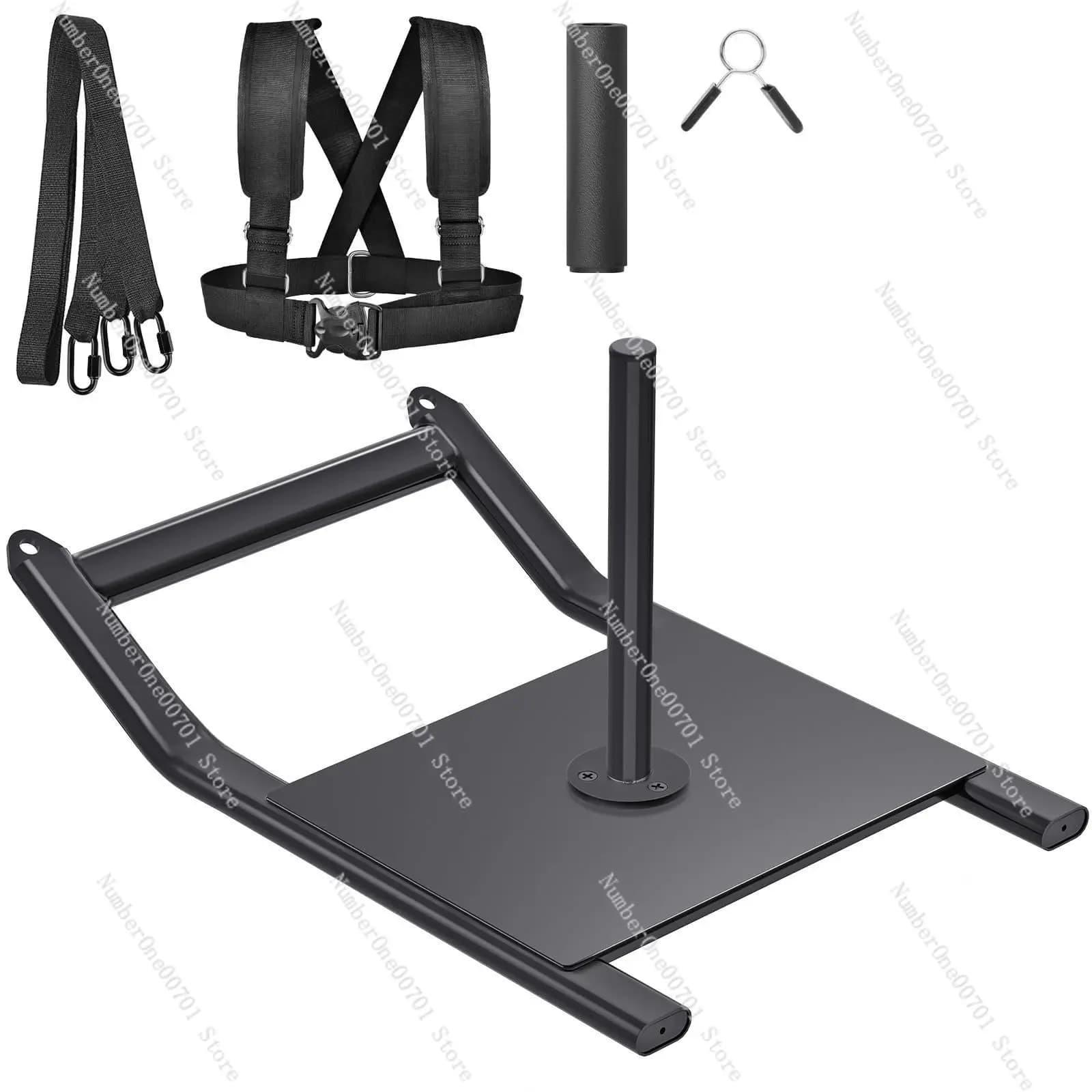 Fitness Barbell Plates Weight Training Slitting Boat Push Pull Weight Slitting Strength Training