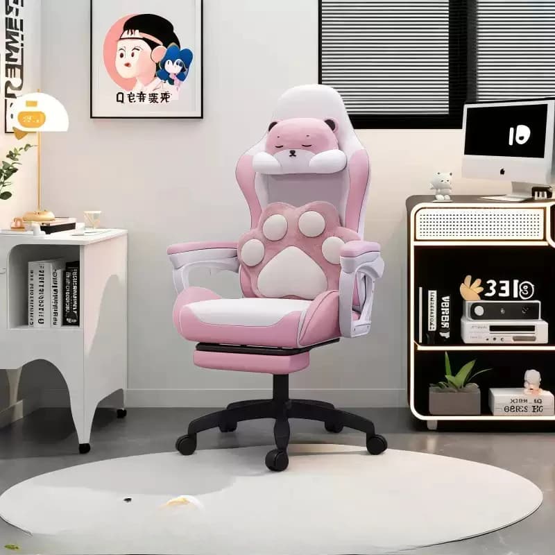 Bracciolo Ruote Sedia Ottomana Computer Comodo Girevole Sedia da Ufficio ergonomica Gaming Designer Sillas De Oficina Mobili